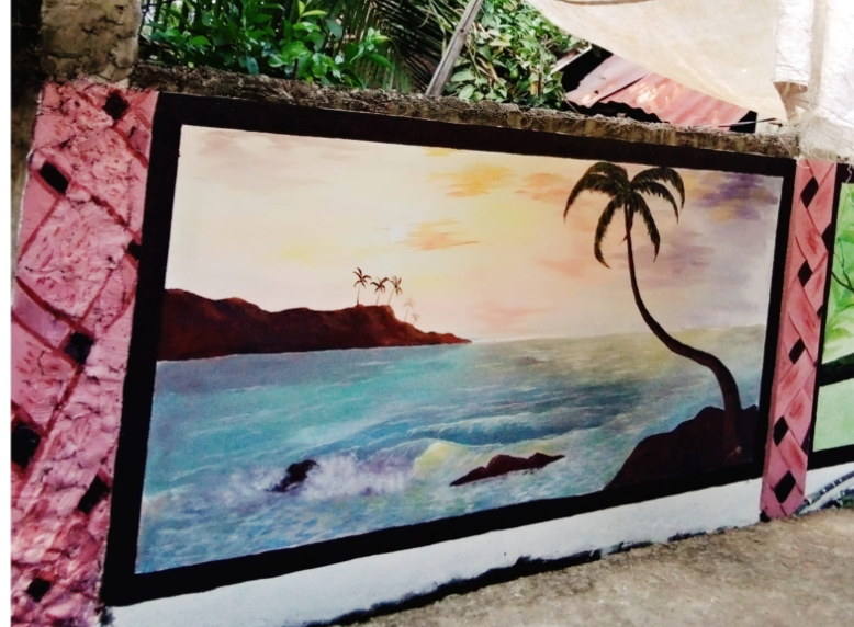 Acrylic Mural 11 by Jay