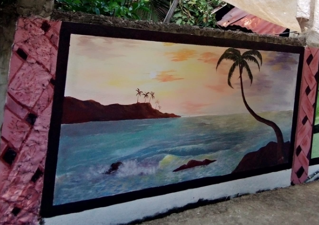 Acrylic Mural 7 by Jay